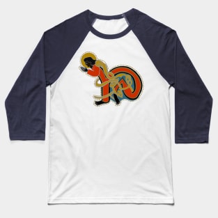 Dark Angel Letter N Ochre Baseball T-Shirt